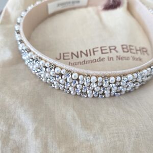 Jennifer Behr pearl/rhinestone headband